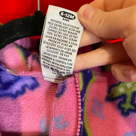 Rare animal fleece Columbia infant onesie - Picture 6 of 8